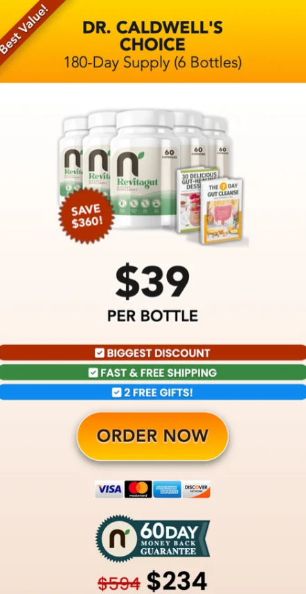Revitagut 6 Bottles